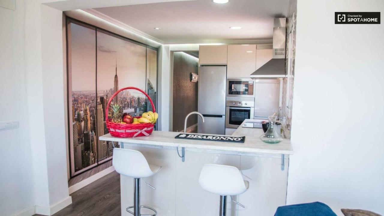 Apartmentsuitespain Atic Panoramic Beach Valensiya Dış mekan fotoğraf