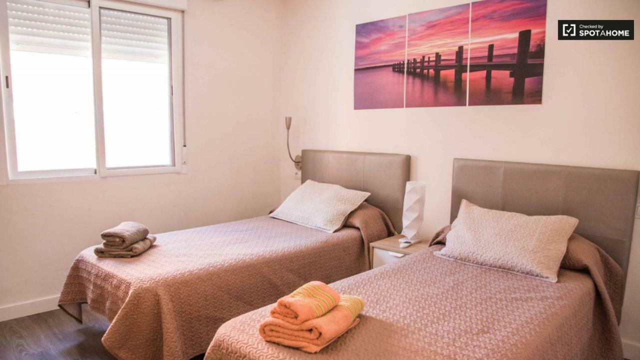 Apartmentsuitespain Atic Panoramic Beach Valensiya Dış mekan fotoğraf