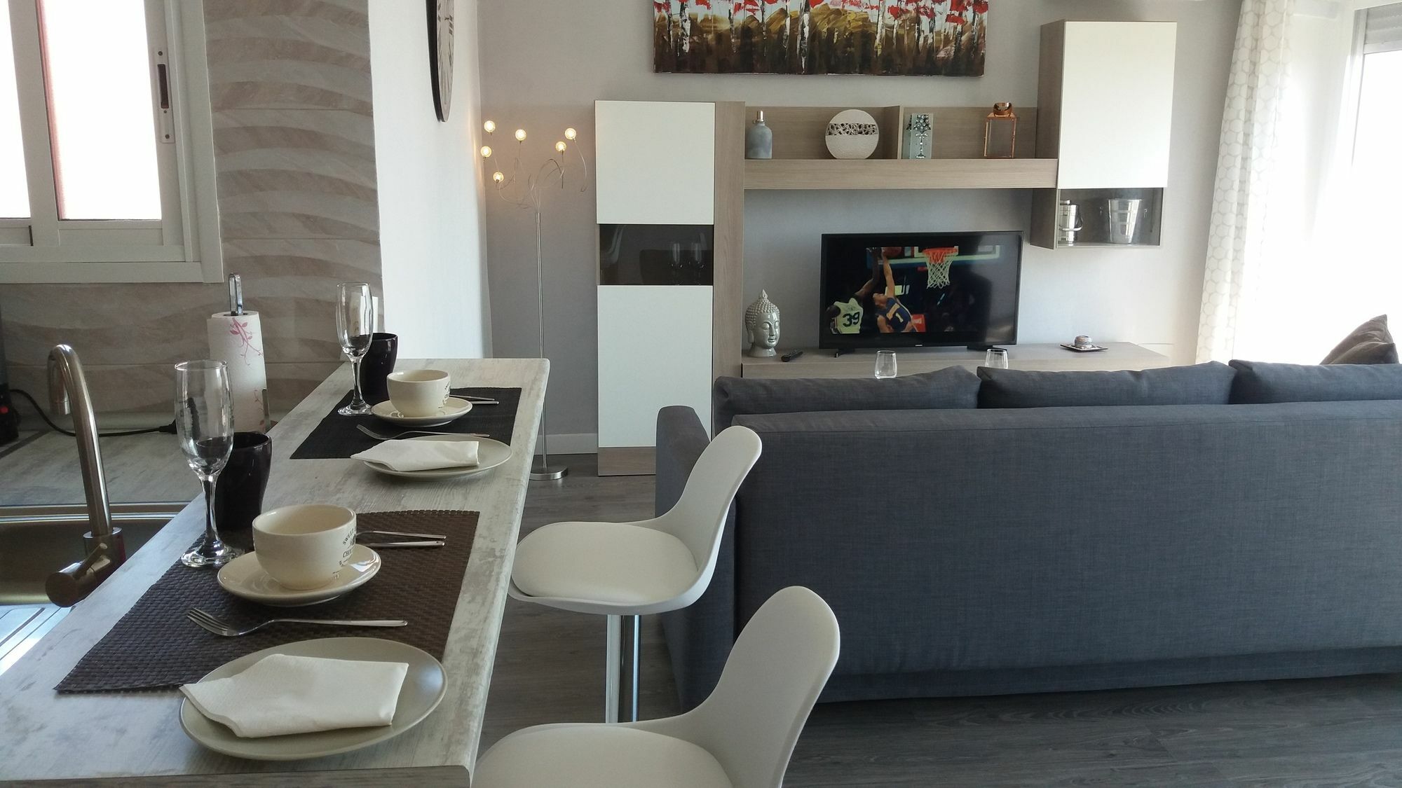 Apartmentsuitespain Atic Panoramic Beach Valensiya Dış mekan fotoğraf