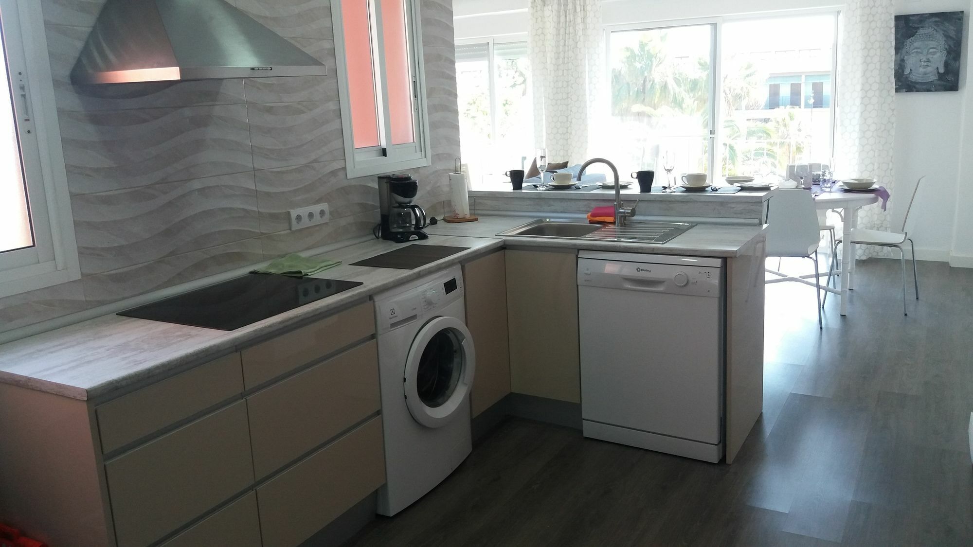 Apartmentsuitespain Atic Panoramic Beach Valensiya Dış mekan fotoğraf
