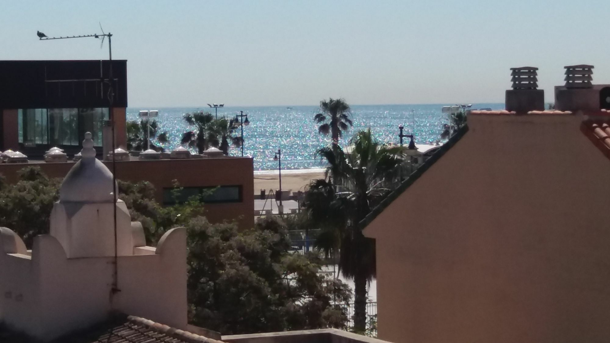 Apartmentsuitespain Atic Panoramic Beach Valensiya Dış mekan fotoğraf